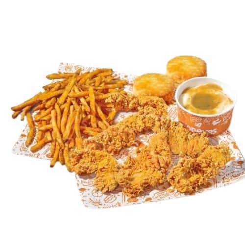 6 Piece tenders 2 can dine Special Menu