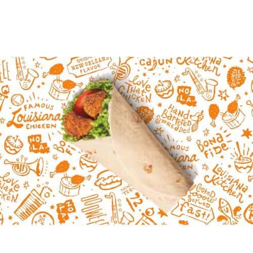 Blackened Spicy Chicken Wrap