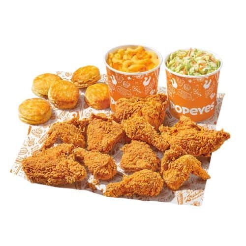Popeyes 10 Pc Chicken Meal