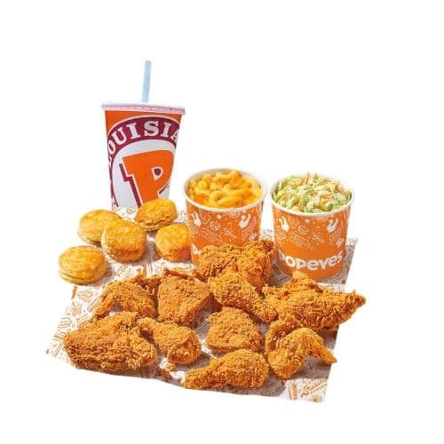 Popeyes 10 Pc Chicken Family Meal