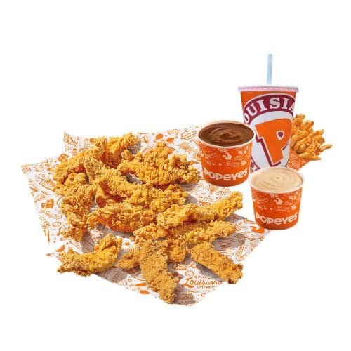 Popeyes 12 Pc Tenders Family Meal