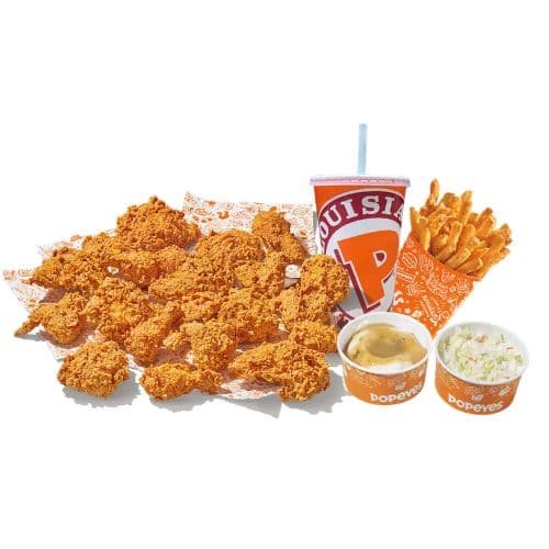 Popeyes 20 Pc Chicken Family Meal