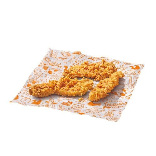 Popeyes 3 Pc Tender Menu
