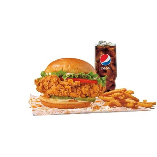 Popeyes Classic Deluxe Chicken Sandwich Combo