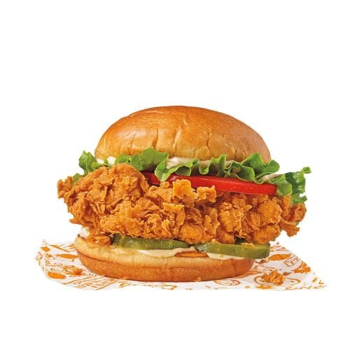 Popeyes Classic Deluxe Chicken Sandwich