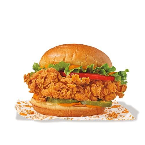 Popeyes Spicy Deluxe Chicken Sandwich