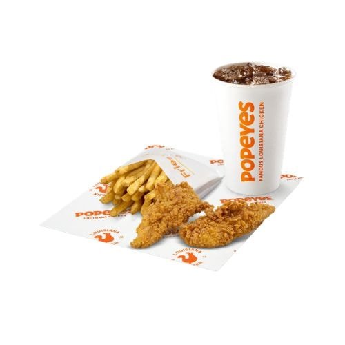 Popeyes 2 Spicy Tenders Meal