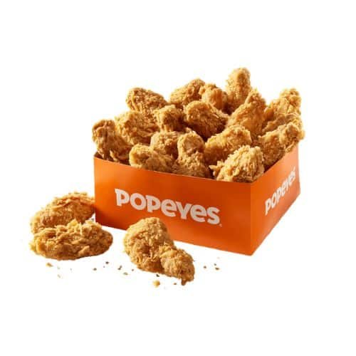 Popeyes 20 Hot Wings
