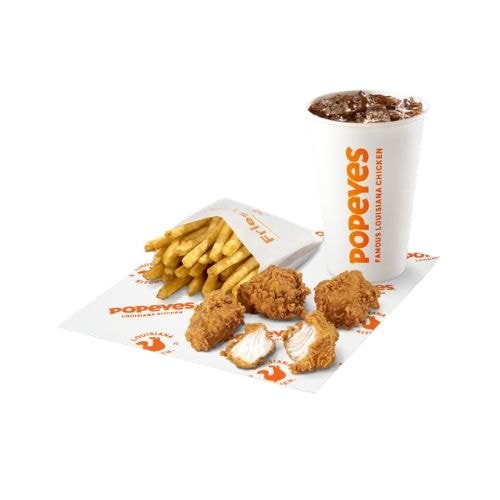 Popeyes 4 Boneless Meal
