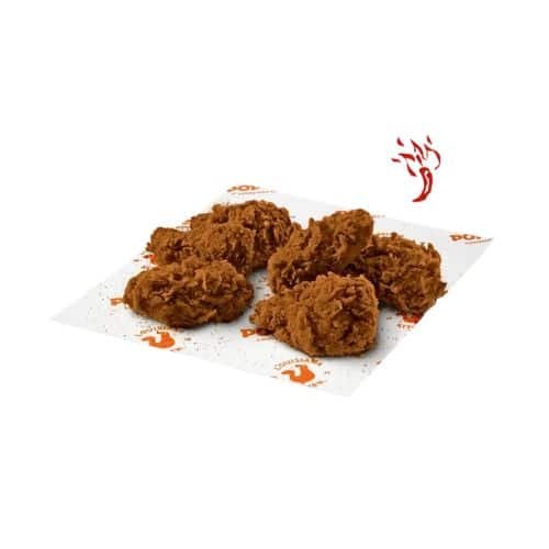 Popeyes 6 Ghost Pepper Wings