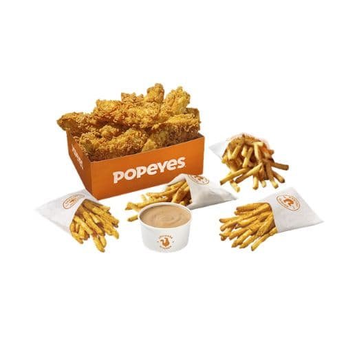 Popeyes Big Tender Sharer with Fries & Dip