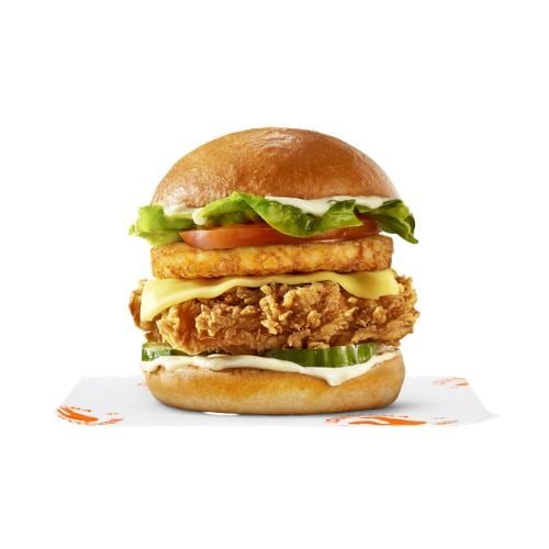 Popeyes Deluxe Superstack Sandwich