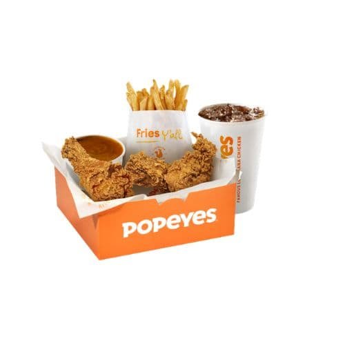 Popeyes Gravy Saver Box Meal