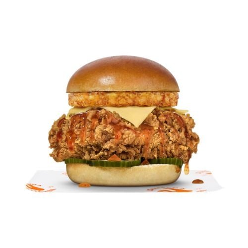 Popeyes Hot Honey Superstack Sandwich