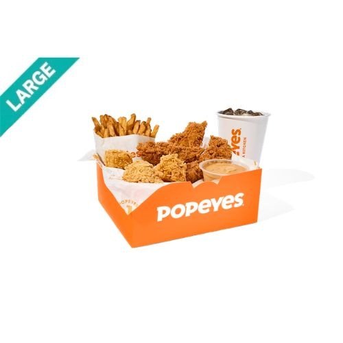 Popeyes Large Boneless Box