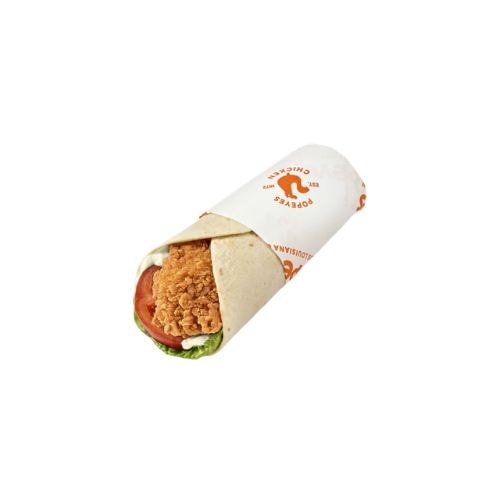 Popeyes Saver Chicken Wrap