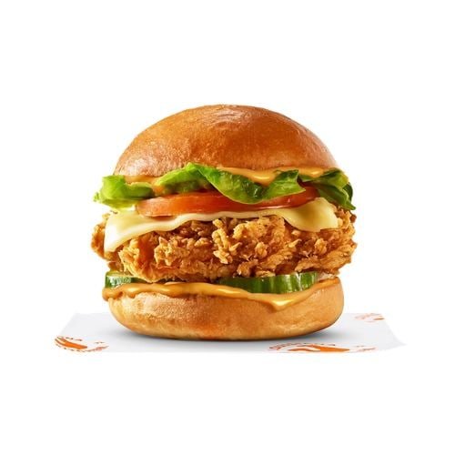 Popeyes Spicy Deluxe Chicken Sandwich