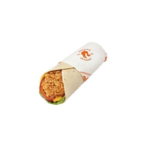 Popeyes Spicy Saver Chicken Wrap