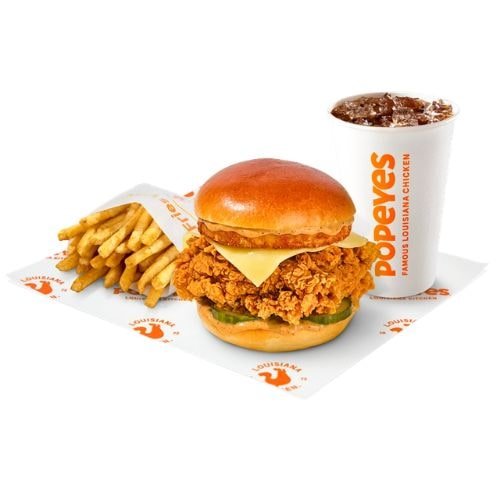 popeyes Regular kickback superstake Sandwich